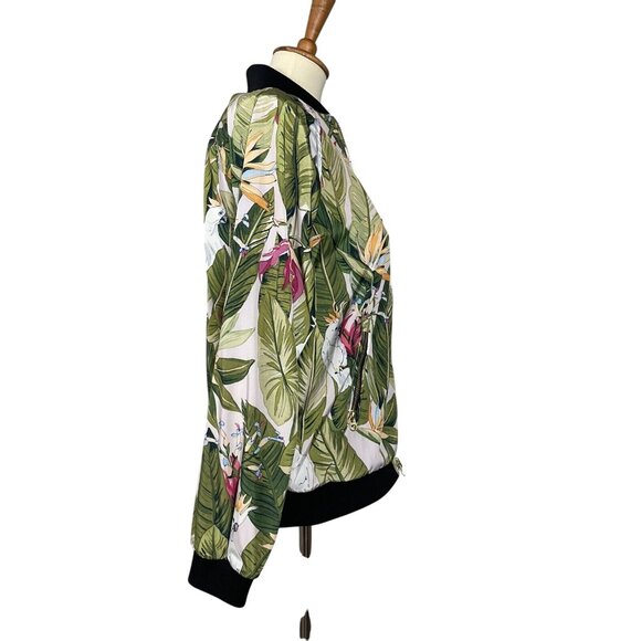 Woolrich Chemung Bomber Jacket Womens Size S Tropical NWT - Picture 2 of 12